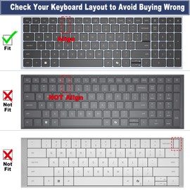 Keyboard Cover for 2026 2025 Dell 16 Plus/Dell 16 Plus 2-in-1 16" Laptop DB16250 DB16255 DB06250 &Dell16 DC16250 DC16251 16-inch Laptop (NOT FIT Dell-16 Premium DA16250, Dell Pro 16/16 Plus/Max 16)