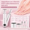 Electric Nail Drill Kit, Cordless Manicure Pedicure Kit with Memory