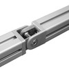 Joint Connector with Clamping Lever Groove 8 for Aluminium Profile