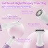 RUIM Nose Hair Trimmer for Women, 4-in-1 Electric Facial Hair