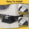 Powrocket Floor Mounting Base for Mini Split Air Conditioner,4 Pack