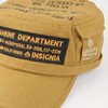 NEVEREND 4682-436L Large Size Canvas Work Cap with Patch, 12.