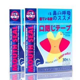 crahoulike Mouth Closing Tape, Nose Breathing Tape, Snoring Prevention Goods, Snoring Prevention, 60 Pieces, Mouth Breathing Prevention Tape