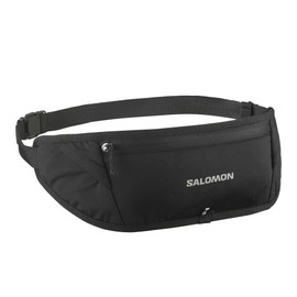 Salomon LC2710400NS PULSE SLING BELT Waist Belt, Back Running Pouch, Free Size, Black
