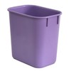 Acrimet Wastebasket, Deskside Bin, 3.25 Gallon/13 Quart/ 12 Liter (Plastic)