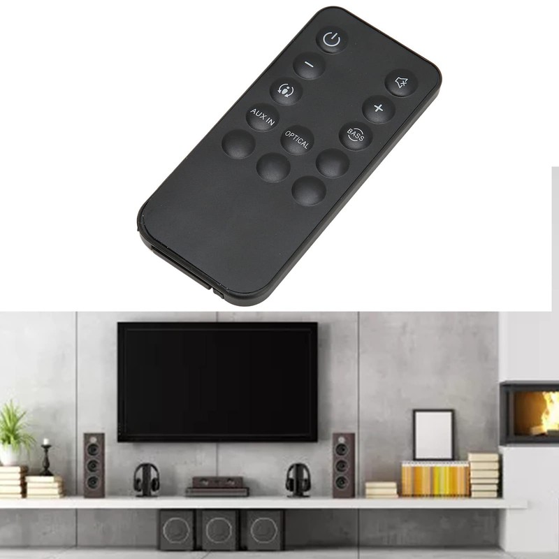 Soundbar Remote Control, Universal Replacement Remote Control for Cinema Speaker