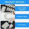2 Pack of Clear Electrical Connector Blocks, 30 A 12
