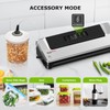 Bonsenkitchen Vacuum Sealer Machine with Mason Jar Sealer Kit |