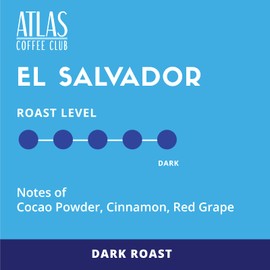 Atlas Coffee Club Coffee Pods – Dark Roast, Single-Origin El Salvador, 24 Count – Compatible with Keurig K-Cup Brewers – 100% Recyclable, Premium Arabica Coffee