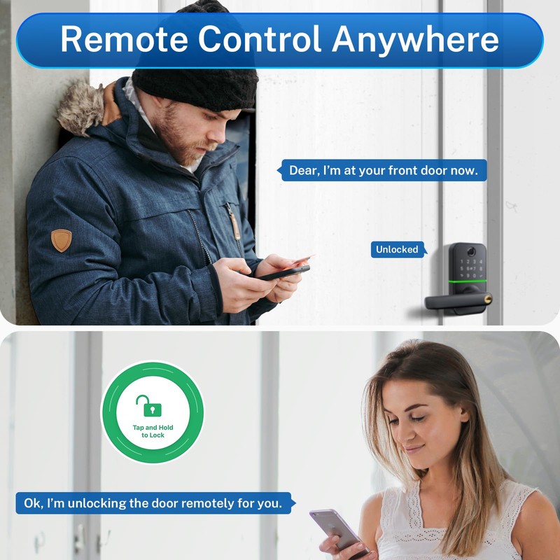 TUYA WiFi Gateway for Kucacci Z1 Z2 Q1 Smart Lock: