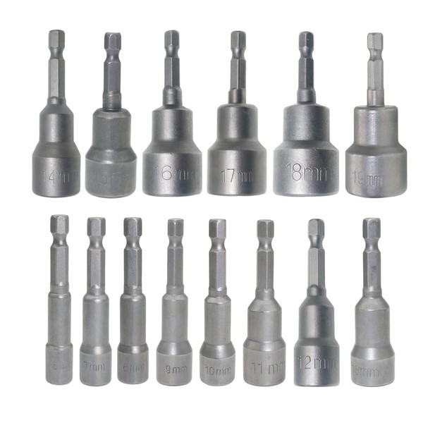 Hexagon handle Magnetic Nut Driver Power Screw Drill Bits Socket