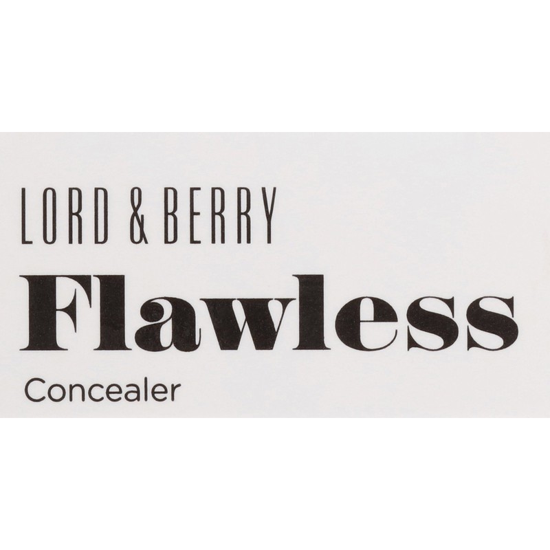 Lord & Berry FLAWLESS Compact Cream Concealer Foundation, Medium Coverage,