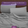 Sábanas Matrimoniales Ultra Suaves Premium Blancos Azteca