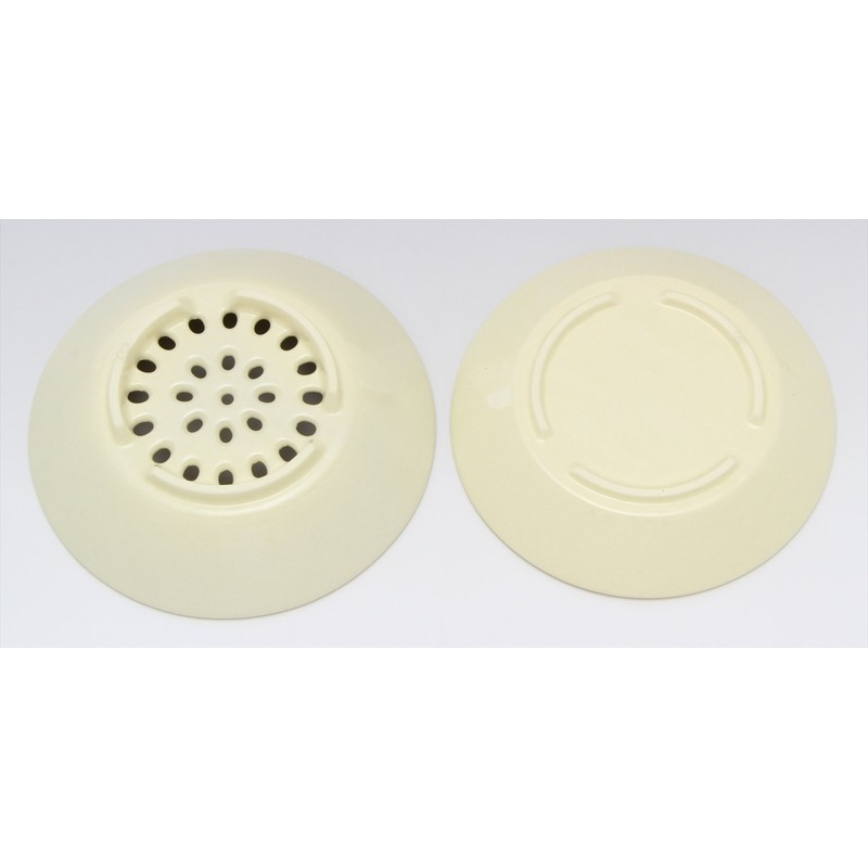 Kilamoto SOUSEN Medium Plate, White, 5.9 inches (15 cm), Seto
