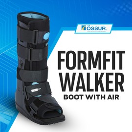 Ossur Formfit Walker Boot with Air - Medical Grade Walking Boot for Broken Foot, Sprained Ankle & Stable Fractures | Breathable Walker Boot for Strains, Sprains & Immobilization (Low Top/X-Large)