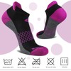eallco Womens Ankle Socks 6 Pairs Running Athletic Cushioned Sole