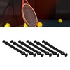 6 Pcs Tennis Racket Vibration Dampeners Long Buckle Tennis Racquet
