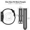 Compatible with Garmin Forerunner 165 Watch Band, 20mm Width Silicone