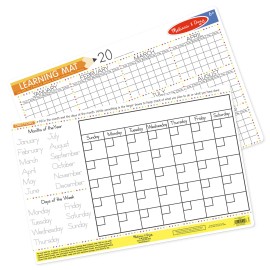 MELISSA & DOUG MD5045 CALENDAR LEARNING MAT