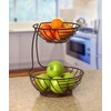 Spectrum Diversified Wright 2 Tier Server Serving Basket Fruit Produce