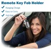 2 Pcs Remote Key Fob Holder Anti-Scratch Key Fob Case