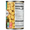 Eden Organic Garbanzo Beans, 15 oz Can, No Salt, Non-GMO,