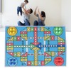 Flying Chess Game Carpet Flying Chess Playmat Family Interactive Toy