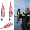 3Pcs Sequin Conversion Soft Artificial Simulation Snakehead Lure Bait Fishing