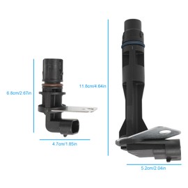 Crankshaft & Camshaft Position Sensor for Silverado 1500 Avalanche Sierra Hummer H2 Yukon, Compatible with 1999-2007 Models, Replaces 213354 12561211