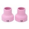 TIG Welding Cup 16# Ceramic Nozzle Set Kit Enhance Welding