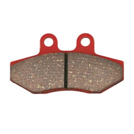 Daytona Motorcycle Brake Pad Red Pad (Semimetal Pad) Cygnus X125 [5UA/28S/1YP1] (03-13) Cygnus X125SR/FI [5UA/28S] (04-12), For Front, 79852 No: 68