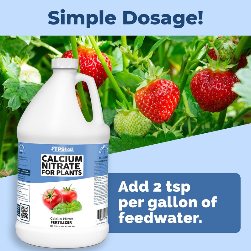 Calcium Nitrate Fertilizer, Promotes Healthy Growth for All Plants and