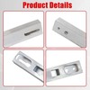 FZJDSD Chrome Front Bumper Impact Absorber Reinforcement Bar Compatible with
