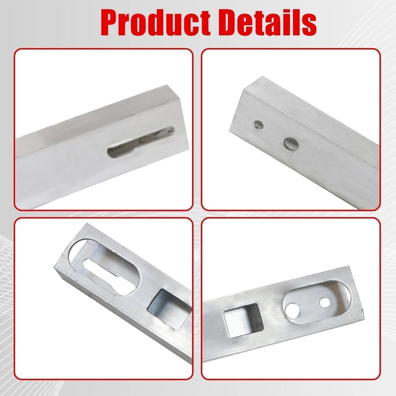 FZJDSD Chrome Front Bumper Impact Absorber Reinforcement Bar Compatible with