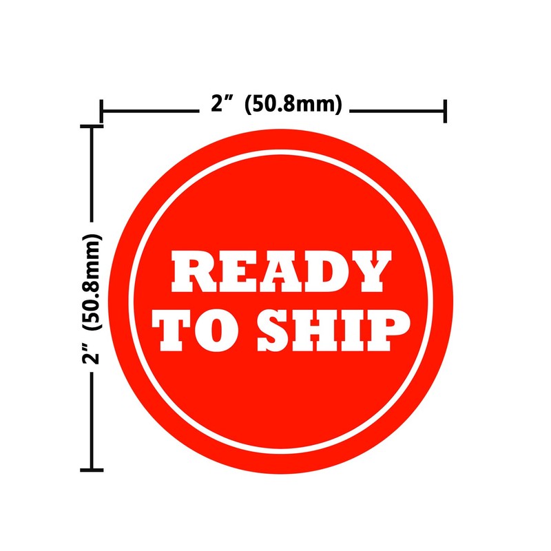 500 Pcs Ready to Ship Stickers for Package Shiping,Mailing Sticker