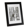 Hampton Frames KENT Paperwrap Poster Photo Display Frame Glass Black
