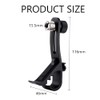 4 PCS Adjustable Mic Mount Clamp Holder,Shockproof Drum Microphone Securing