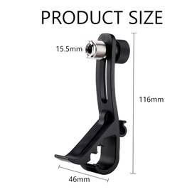 4 PCS Adjustable Mic Mount Clamp Holder,Shockproof Drum Microphone Securing Clip,for Reliable Stable Microphone Mounting Essential,Musical Instrument Supplies
