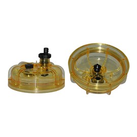 Fuel Filter Water Separator Bowl Assembly RK21113-01 Compatible With Applicable filter element part no. For R45T R45P R45S R60T R60P R60S R90T R90P R90S