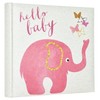 MCS 860147 Baby Pink Elephant Photo Album, 8.5 x 8.5