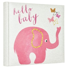 MCS 860147 Baby Pink Elephant Photo Album, 8.5 x 8.5