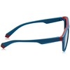 Polaroid Unisex Sunglasses, Clp/C3 Teal Red