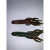Big Bite Baits 4" Craw Tube Watermelon Pumpkin 50 Pack