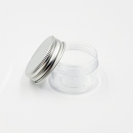 Aluminum Lid Cream Empty Bottle (15g) / 알루미늄 뚜껑 크림 공병(15g)