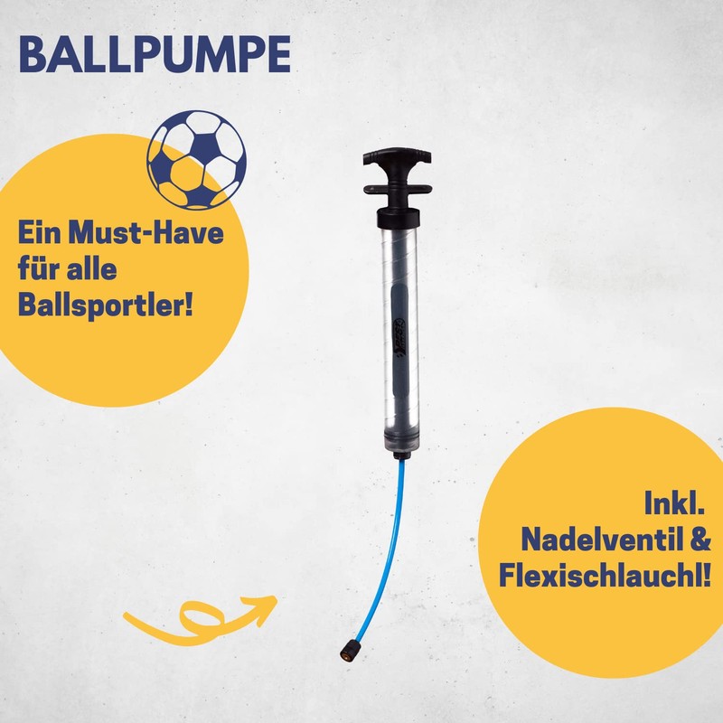 Best Sport Ball Pump Two-Ways - Transparent