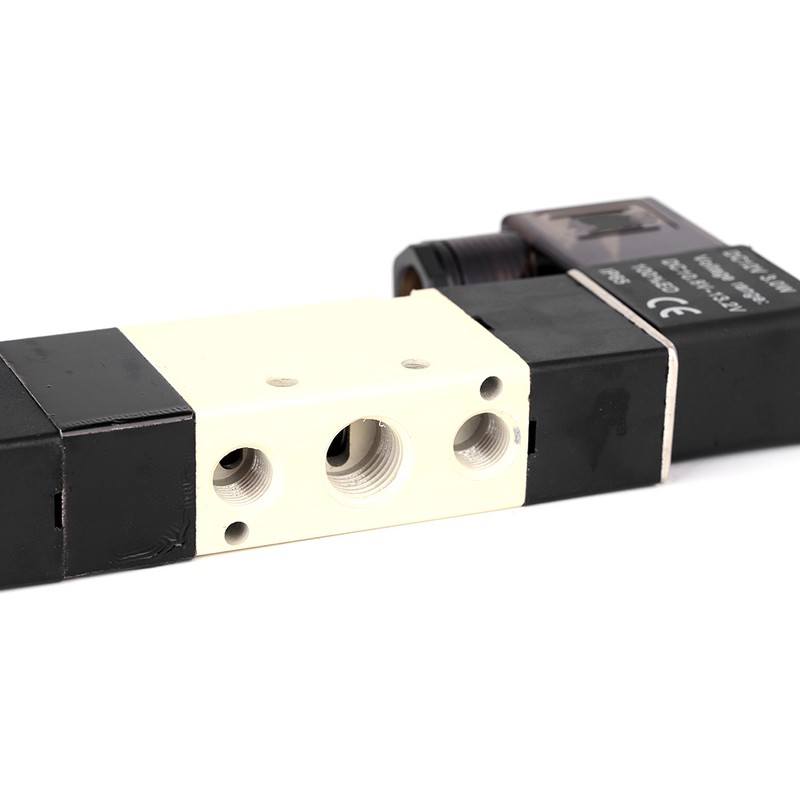 DC 12V BSP 1/4 Normally Closed 3 Position 5 Way