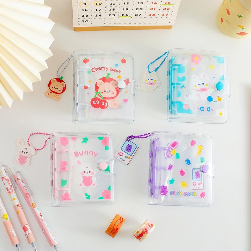 Sticker Notebook, Transparent Inside, 20 Pages, Sticker Notebook, Mini 3