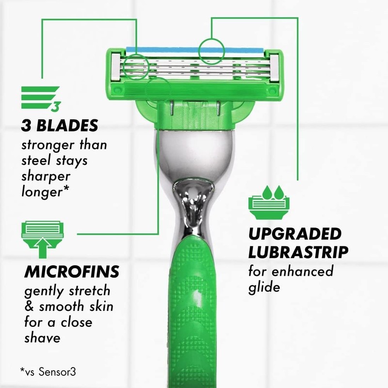 Gillette Mach3 Sensitive Razors for Men, 1 Handle, 5 Blade