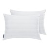 Serta Down Illusion Soft/Medium Bed Pillows for Sleeping, King, White