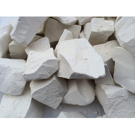 KRAM edible Chalk chunks (lump) natural for eating (food), 1 lb (450 g)